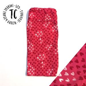 Lularoe Valentine’s Day Leggings TC NWT